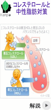 コレステロールと中性脂肪対策